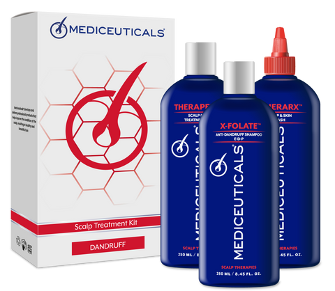 Mediceuticals Scalp Treatment Kit Dandruff 3pc (X-Folate) (Набір проти лупи) 3007 фото