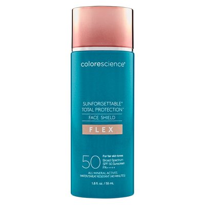 Colorescience Sunforgettable® Total Protection™ Face Shield Flex SPF 50 Fair 55 ml (Сонцезахисний крем для обличчя з адаптивними пігментами) 4304 фото