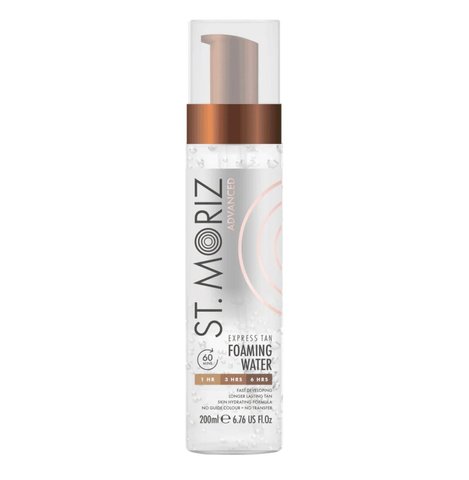 St.Moriz Advanced Express Tan Foaming Water 200ml (Пінна вода для автозасмаги) 4671 фото