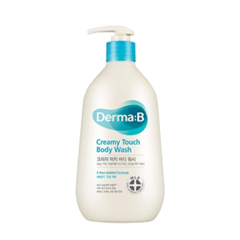 Derma:B Creamy Touch Body Wash 400 ml (Крем-гель для душу зволожувальний з пантенолом) 8809048416390 фото