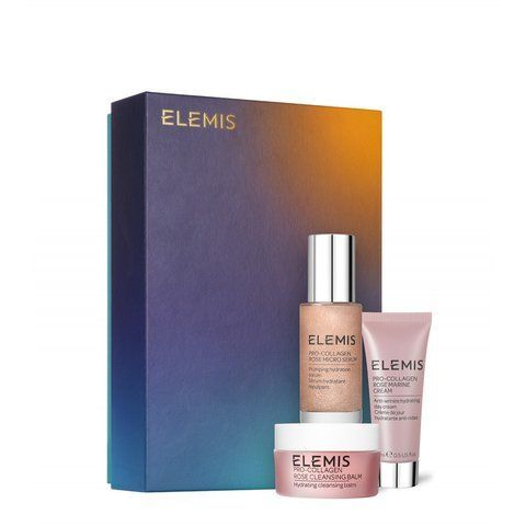 ELEMIS Kit: The Pro-Collagen Rose Icons Skin Soothing Trio (Набір для обличчя Про-Колаген Троянда) 89207 фото