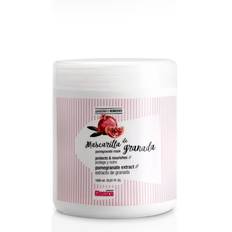 Glossco Grandma's Remedies Pomegranate Mask 1000 мл (Маска для волосся з гранатом) 8435612600034 фото