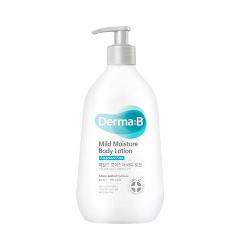 Derma:B Mild Moisture Body Lotion 400 ml (Лосьйон для тіла зволожувальний) 8809554843192 фото