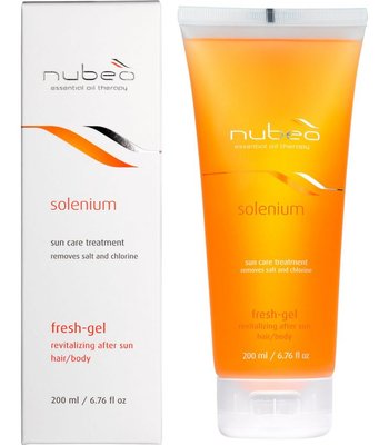 NUBEA SOLENIUM FRESH-GEL REVITALIZING AFTER SUN HAIR/BODY 200 ml (Pевіталізуючий очищаючий фреш-гель для волосся та тіла) 6412 фото
