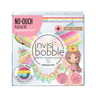 Invisibobble SPRUNCHIE KIDS - Let's Chease Rainbows (Резинка-браслет для волосся) 4682 фото