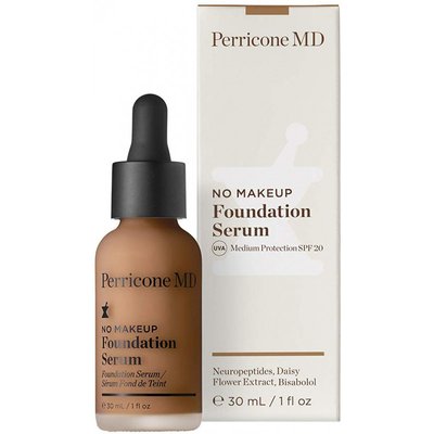 Perricone MD No Makeup Foundation Serum Broad Spectrum Nude SPF 20 30 ml (Тональна сироватка з SPF 20, тон Натуральний) 6683 фото