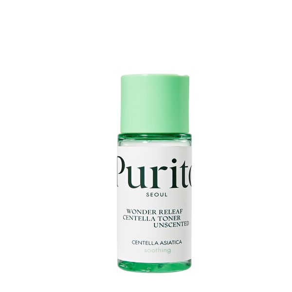 Purito Seoul Wonder Releaf Centella Unscented Toner 30 ml (Мініатюра тонера з центеллою без олій) prt026 фото