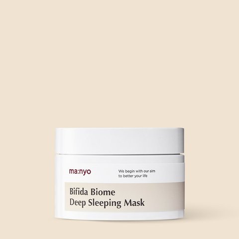 Manyo Bifida Biome Deep Sleeping Mask 100 ml (Маска нічна відновлювальна з пробіотиками) 8809730953998     фото