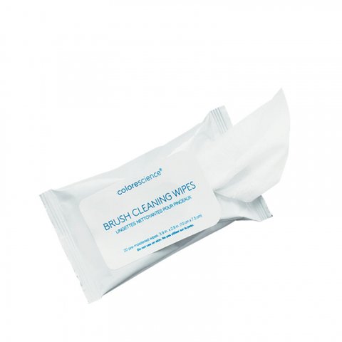 COLORESCIENCE Brush Cleaning Wipes (Серветки для очищення пензлів для макіяжу) 4023 фото