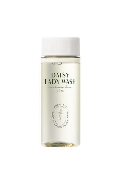 Cuskin Dr.Solution Daisy Lady Wash 150+150 ml (Веганська пінка для інтимної гігієни з запасним блоком) 300251 фото