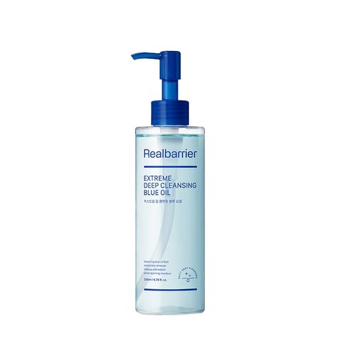 Real Barrier Extreme Deep Cleansing Blue Oil 200ml (Олія гідрофільна для чутливої шкіри) 000005517 фото