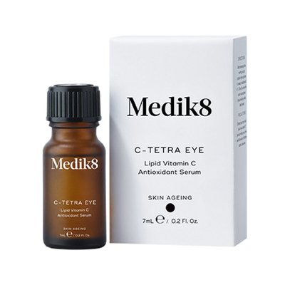 MEDIK8 C-TETRA EYE 7 ml (антиоксидантна сироватка з ліпідним вітаміном С для шкіри навколо очей) 6472 фото