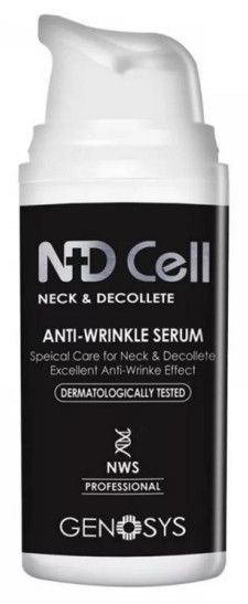 Genosys ND Cell Anti-Wrinkle Serum 30 ml (Сироватка проти зморшок в області декольте та шиї) 1410-10 фото