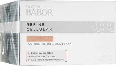 Babor Doctor Babor Refine Cellular AHA Peel Pads 60 pcs (АНА-пілінг диски) 6161-29 фото