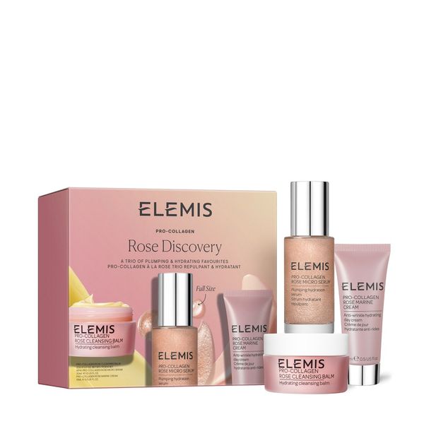 ELEMIS Kit: All About Rose Discovery (Тріо фаворитів для наповнення та зволоження шкіри з Трояндою) elms01 фото