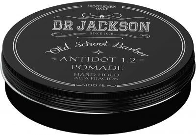 Dr Jackson Gentlemen Only Old School Barber Antidot 1.2 Pomade Hard Hold 100 ml (Глянцевий віск для укладання волосся, сильна фіксація) 7214 фото