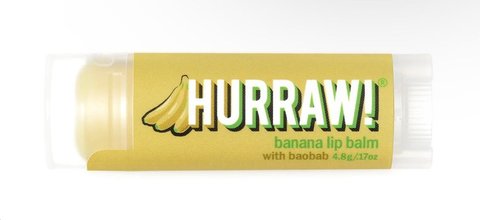 Hurraw! Banana Lip Balm 4,8 g (Бальзам для губ) 3269 фото