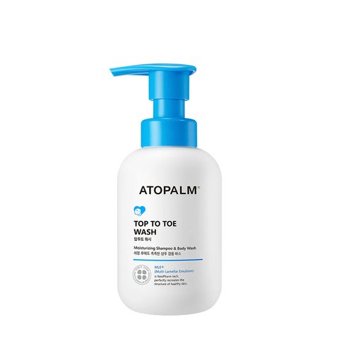 ATOPALM Top to Toe Wash 300 ml (Гель очищувальний для тіла та волосся) 8809048416079 фото