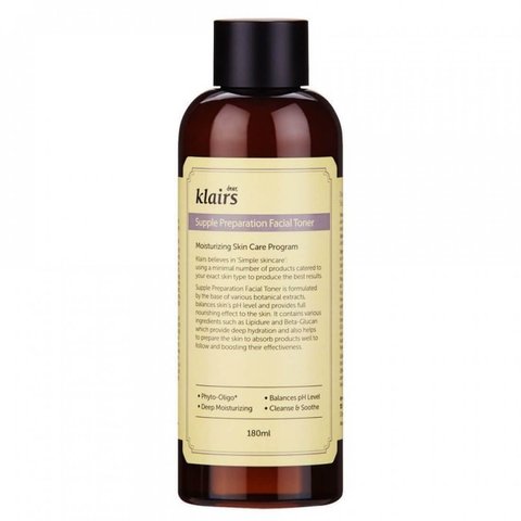 Dear, klairs Supple Preparation Facial Toner 180 ml (Тонер для сухої та нормальної шкіри) 7060 фото