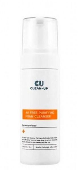 Cuskin Clean-Up AV Free Purifying Foam Cleanser 150 ml (Пінка для вмивання) 3328 фото