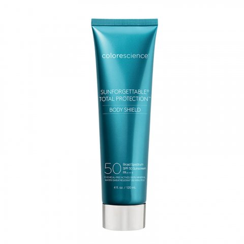 Colorescience Sunforgettable Total Protection Body Shield Classic SPF 50 120 ml (Сонцезахисний крем для тіла SPF 50) 4011 фото