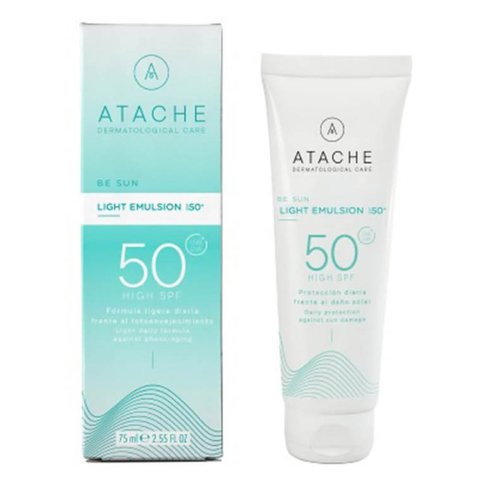 Atache Be Sun Light Emulsion SPF 50+ 75 ml (Омолоджуючий сонцезахистний флюїд зі зволожуючою та антиоксидантною дією ) ATCH013 фото