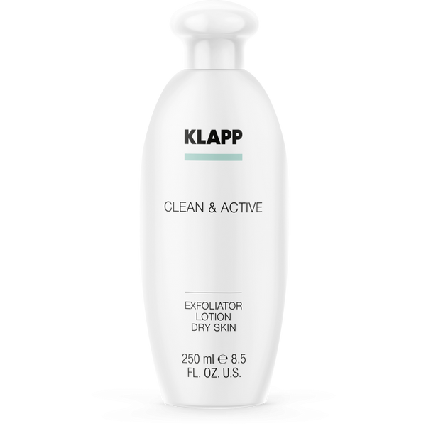 Klapp Clean & Active Exfoliator Dry Skin 250 мл (Ексфоліатор для сухої шкіри) 4250094946289 фото