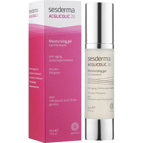 Sesderma Acglicolic20 Moisturizing Gel 50 ml (Зволожуючий гель для обличчя) 5646 фото
