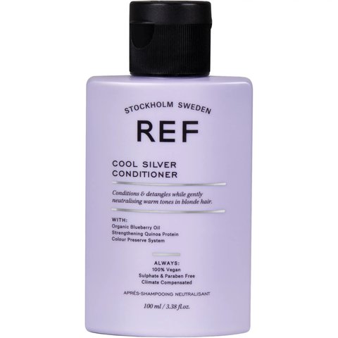 REF Cool Silver Conditioner 100 мл (Кондиціонер для світлого, знебарвленного та сивого волосся з антижовтим ефектом) 7350016784443 фото