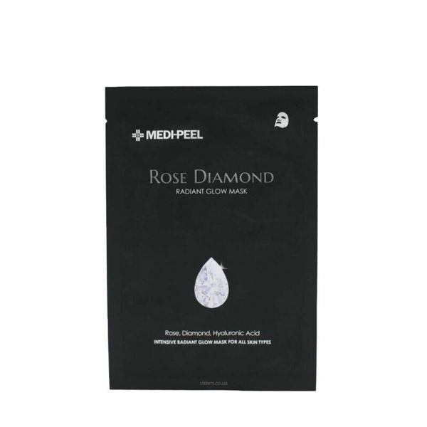 Medi-Peel Rose Diamond Radiant Glow Mask 1 ea (Маска тканинна освітлювальна) mdp024 фото