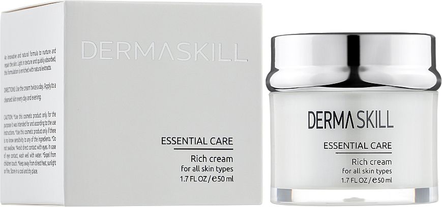 Dermaskill Rich Cream 50 ml (Живильний крем для обличчя) 0860007382970 фото