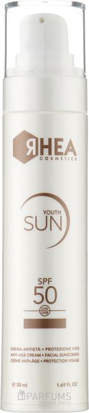 Rhea YouthSun SPF50 50 ml (Сонцезахисний Anti-Age крем для обличчя SPF50) 6263 фото