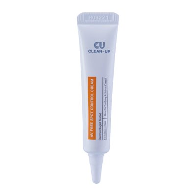 Cuskin Clean-Up AV Free Spot Control Cream 10 ml (Локальний крем від висипань та запалень) 3354 фото