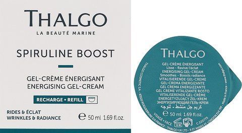 Energising Anti-Pollution Gel-Cream Spiruline Boost 50 мл (Енергезувальний гель-крем, запаска) VT22025 фото