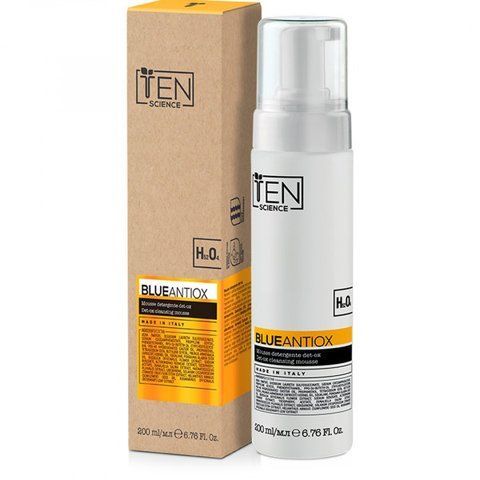 TEN Science Blue Antiox Cleansing Mousse 200 ml (Детокс мус-очисник для обличчя) 3493 фото