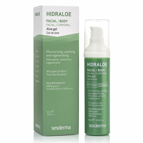 SesDerma Hidraloe Aloe Gel 60 ml (Зволожуючий алое гель для обличчя та тіла) 5753 фото