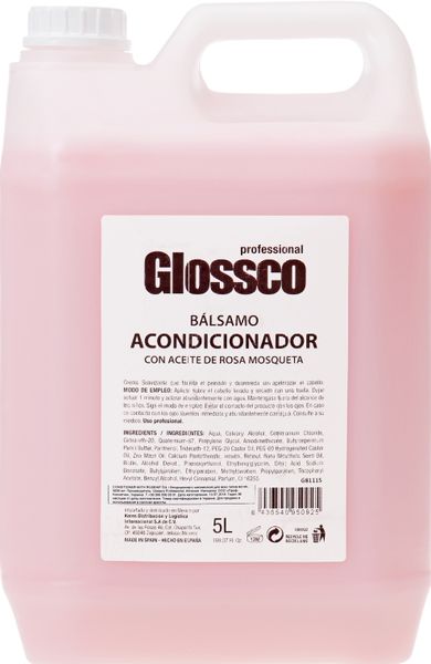 Glossco Acondicionador Garrafa 5000 ML (Кондиціонер з шипшиною для всіх типів волосся) 8436540950925 фото