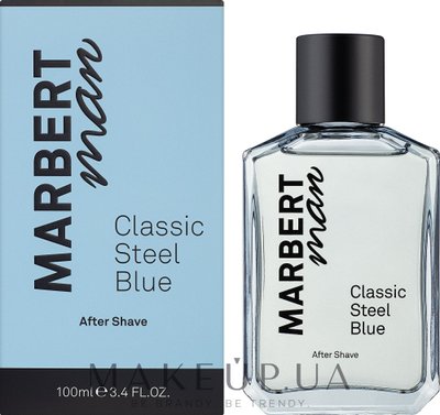 Marbert Man Classic Steel Blue After Shave 100 ml (Лосьйон після гоління) 5596 фото