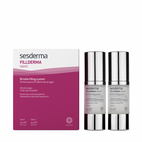 Sesderma Fillderma Nano без ін'єкцій 30 мл+30 мл (Двокрокова система заповнення зморшок ) 5648 фото