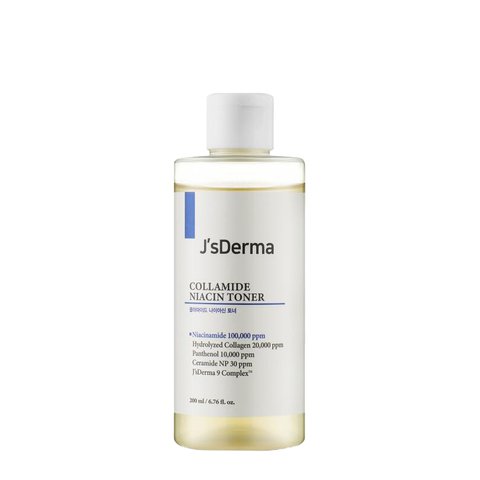 J’sDerma Collamide Niacin Toner 200 ml (Тонер для комплексного зволоження з керамідами і колагеном) 8809099264988 фото