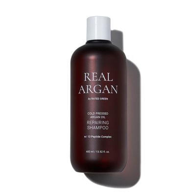 Rated Green Real Argan Repairing Shampoo 400 ml (Відновлюючий шампунь з аргановим маслом) 7169 фото