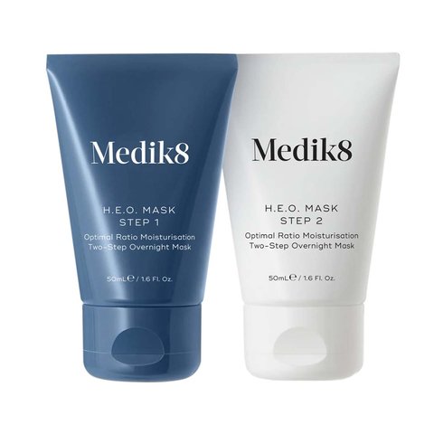 Medik8 H.E.O.® Mask Optimal Ratio Moisturisation Two-Step Overnight Mask ( 2-етапна нічна маска для оптимального зволоження) 6479 фото