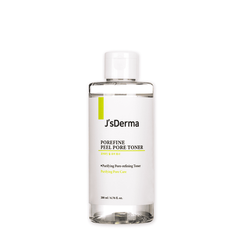 J’sDerma Porefine Peel Pore Toner 200 ml (Тонер для очищення пор з AHA кислотою) 8809099264353 фото