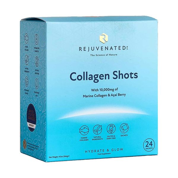 Rejuvenated Collagen Shots 24 саше x 11 г (Колаген шоти) 2961 фото