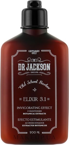 Dr Jackson Gentlemen Only Elixir 3.1 Regulator & Revitalizer Conditioner 200 ml (Щоденний відновлювальний кондиціонер-еліксир) 7221 фото