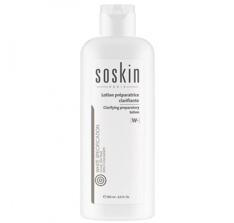 Soskin Clarifying Preparatory Lotion 250 ml (Освітлюючий підготовлюючий тонік-ексфоліант) 3039 фото