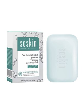 Soskin Purifying Dermatological Bar 100 g (Очищуючий дерматологічний засіб) 3283 фото