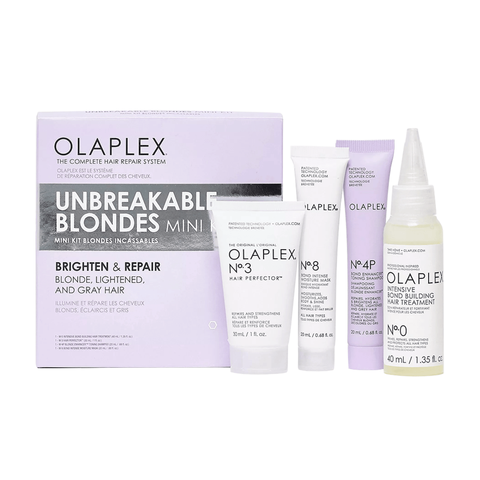 OLAPLEX Unbeakable Blondes Mini Kit (Набір мініатюр для блонду) lpx015 фото