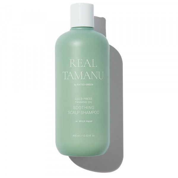 Rated Green Real Tamanu Cold Pressed Tamanu Oil Soothing Scalp Shampoo 400 мл (Заспокійливий шампунь) 3363 фото