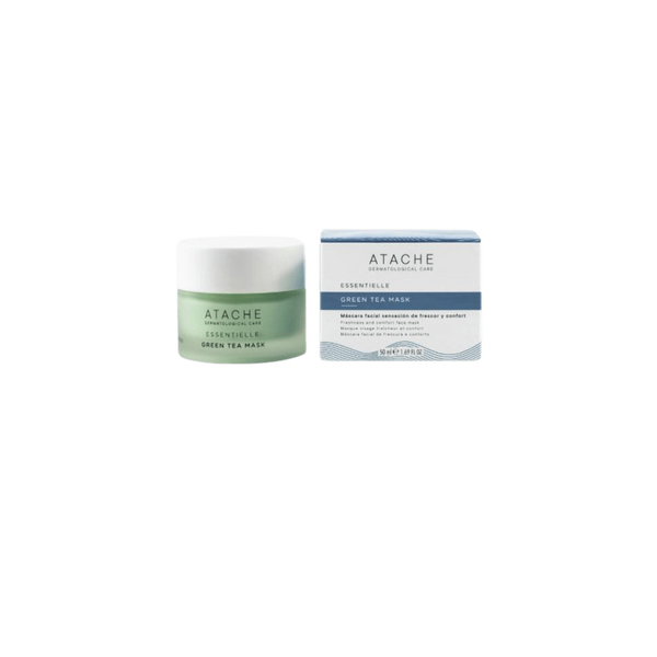 Atache Essentielle Reaffirming Mask Green Tea 50 ml (Відновлювальна і заспокійлива маска з екстрактом зеленого чаю) 6066 фото